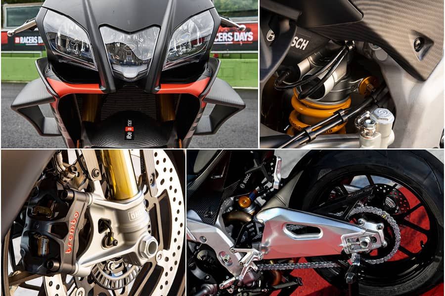 Aprilia 2020 RSV4 Factory closeup