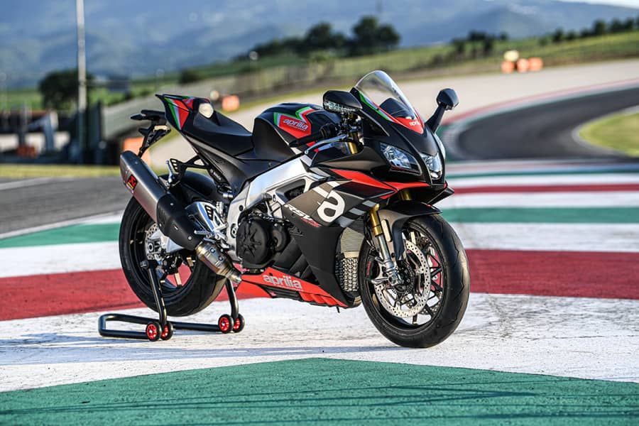 Aprilia RSV4 1100 2020 Vallelunga track