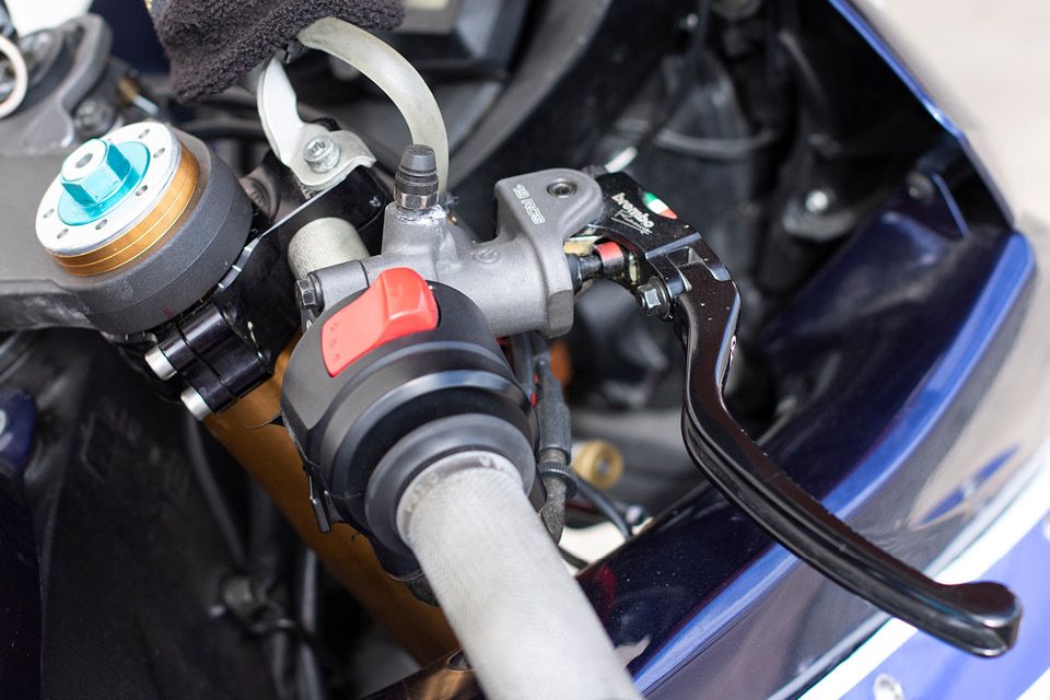 Brembo Ratio Click System brake master cylinder