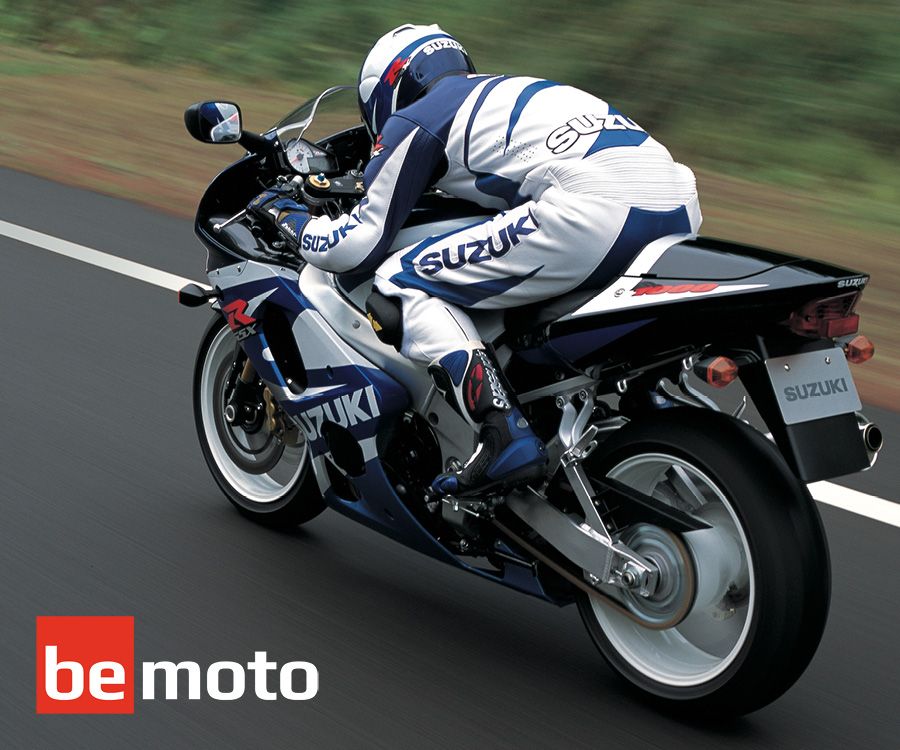 Suzuki GSX-R1000 ridden on road in 2001