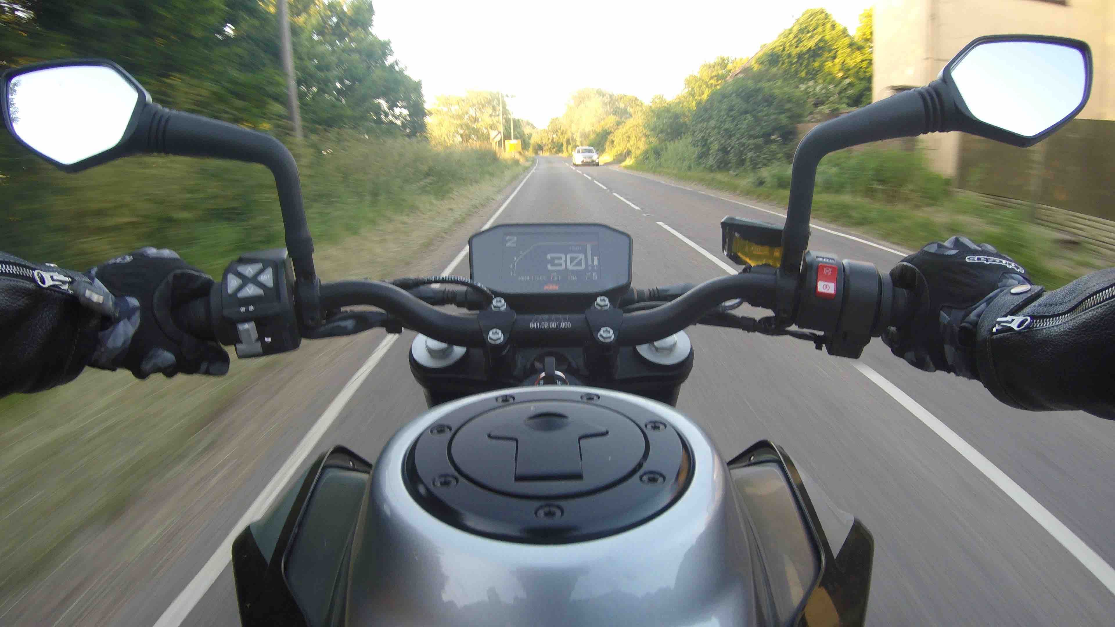 KTM 790 Duke Dash and Bars