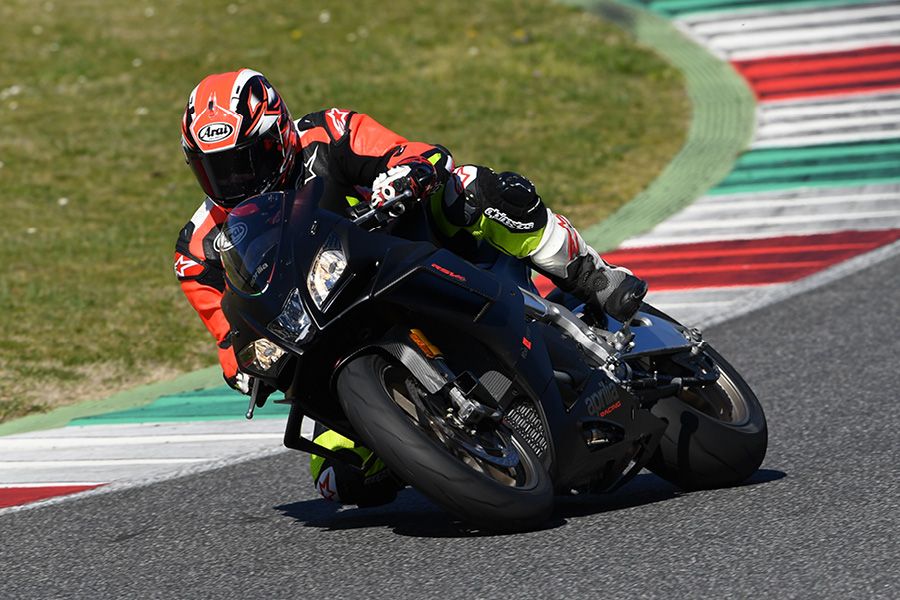 Aprilia RSV4 1100 Factory ridden at Mugello