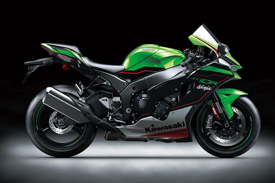 Kawasaki ZX10R Ninja new for 2021 studio photo