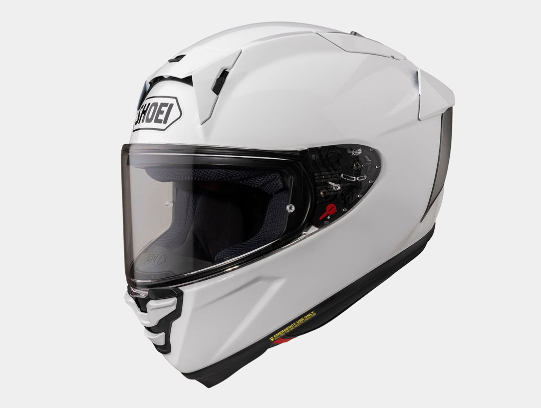 Shoei X-SPR Pro helmet in white