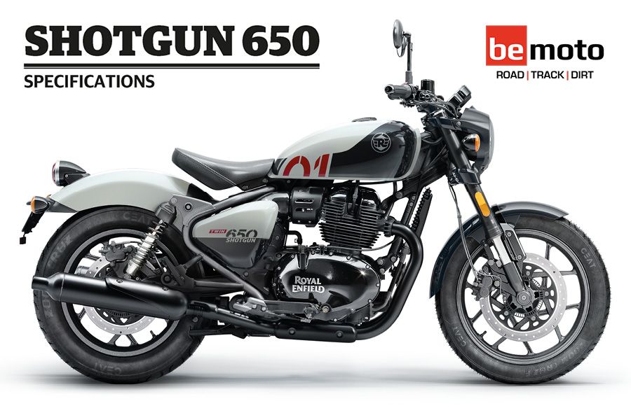 Royal Enfield Shotgun 650 Specifications Banner