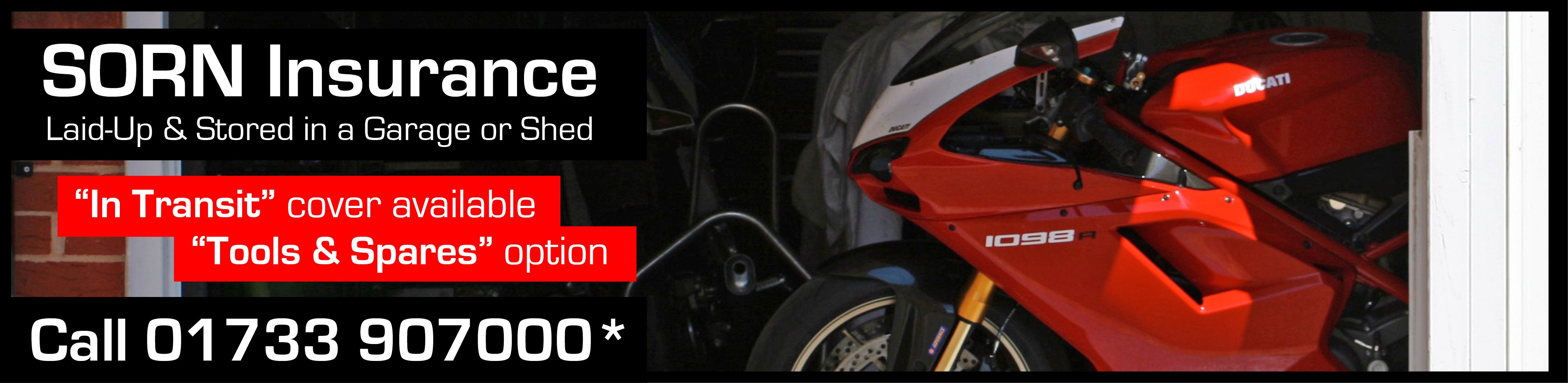 SORN Motorbike Insurance