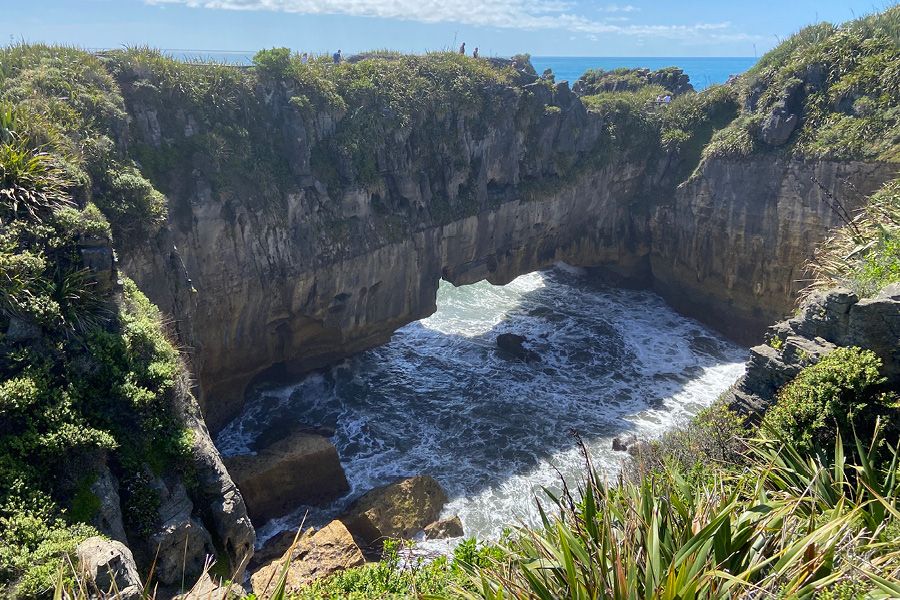 Surge Pool at Pancake Rocks NZ