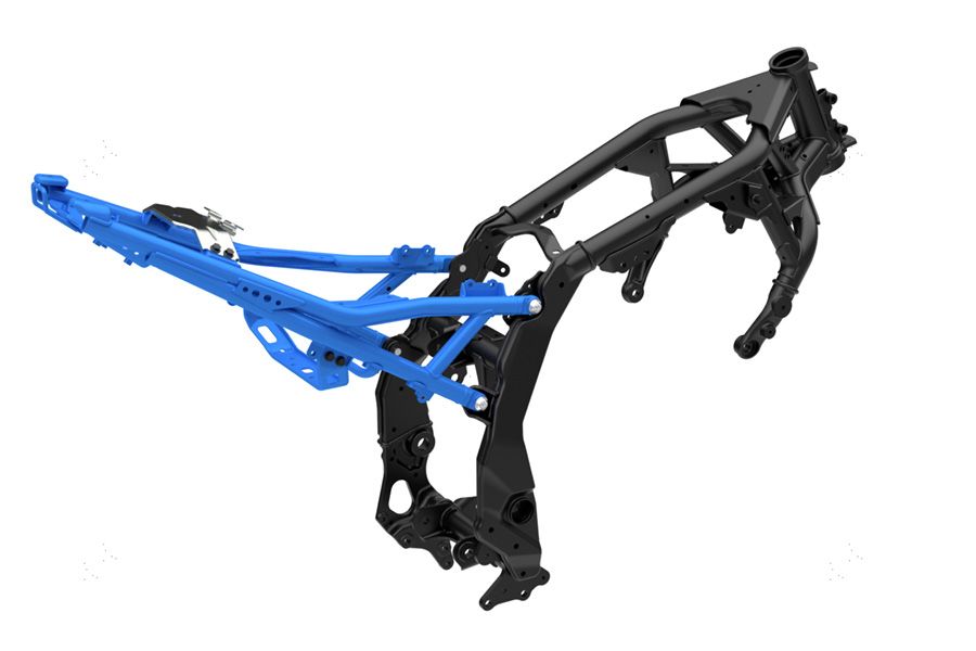 Suzuki GSX-8S chassis