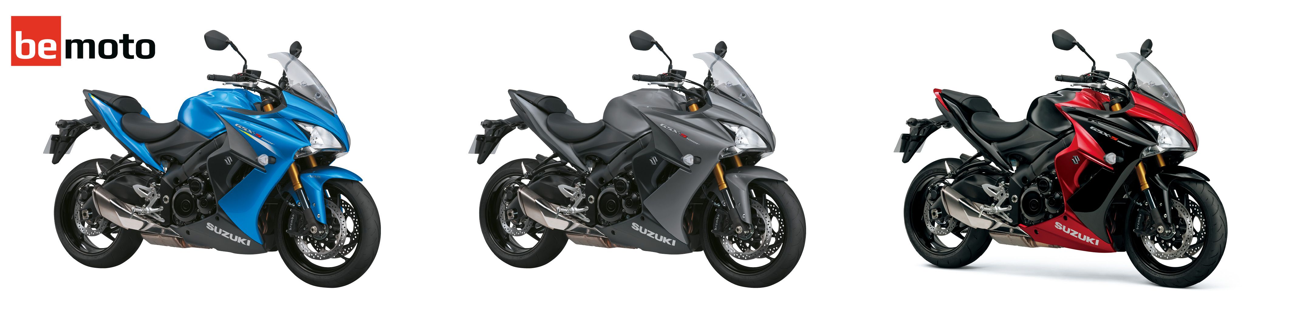 SUZUKI GSX-S1000F in various colours