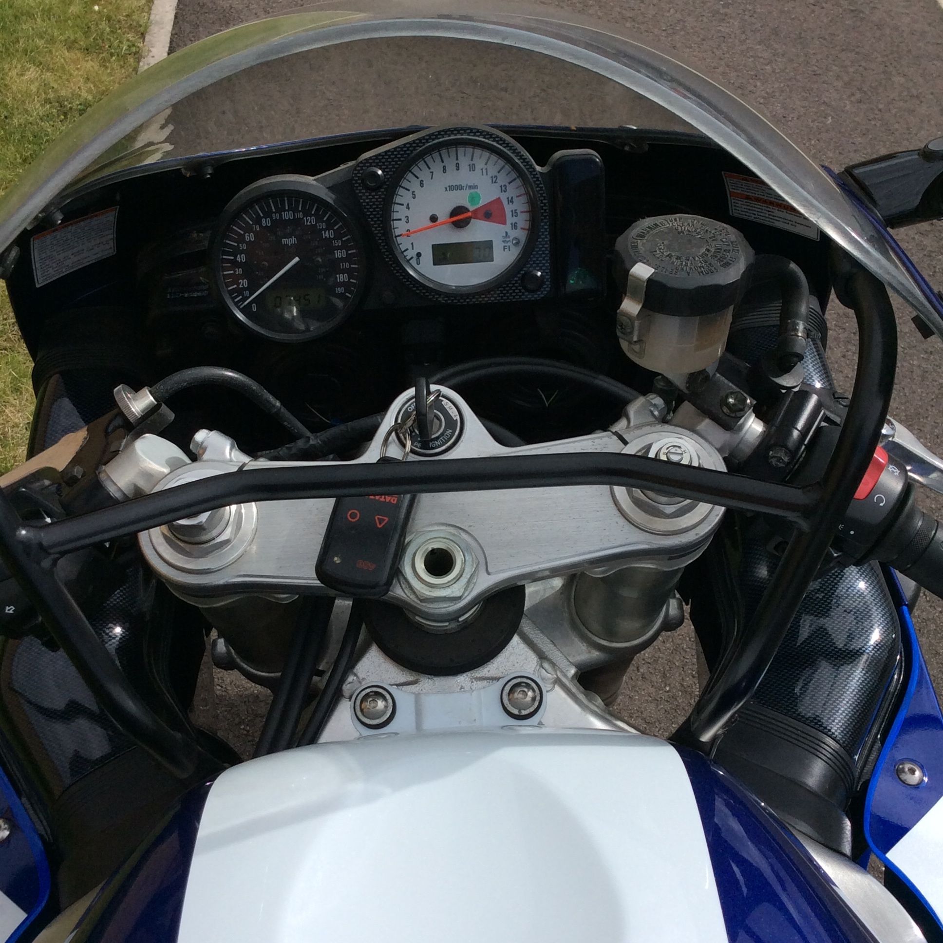 SUZUKI GSX-R750 SRAD Dash