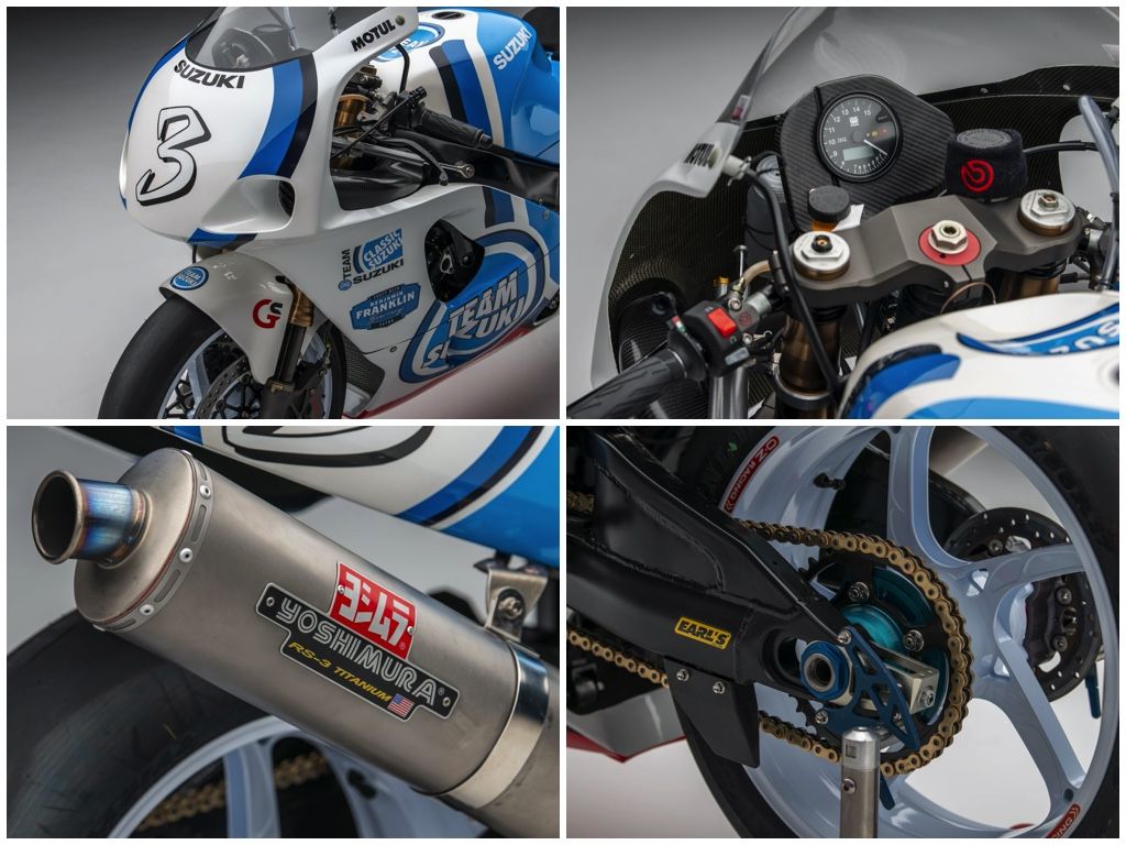 Team Classic Suzuki GSX-R750 SRAD details