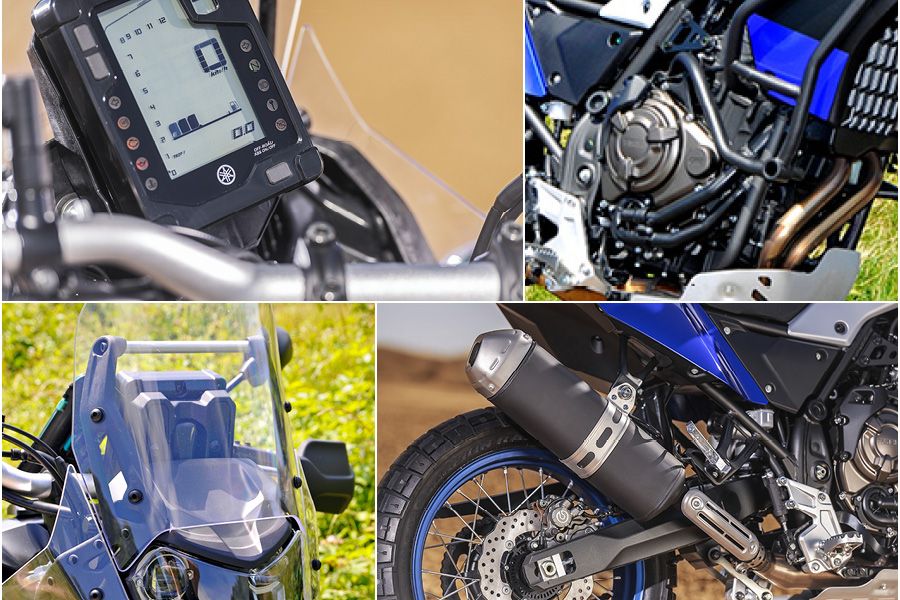 Up close Yamaha Tenere 700 2020 features