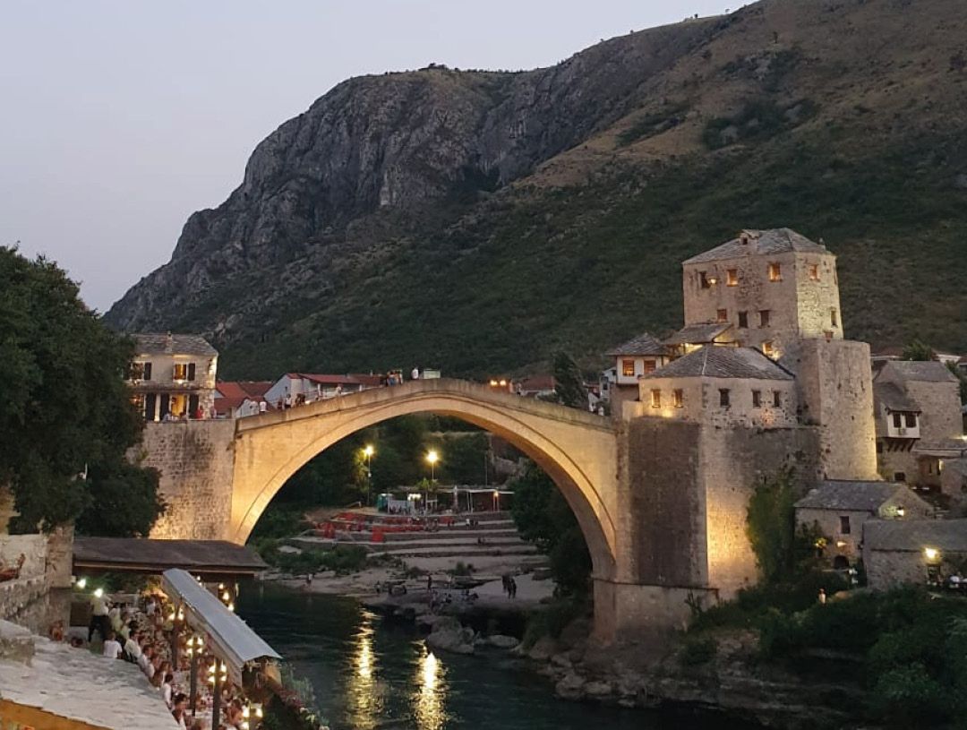 16th century bridge at Mostar in Southern Bosnia