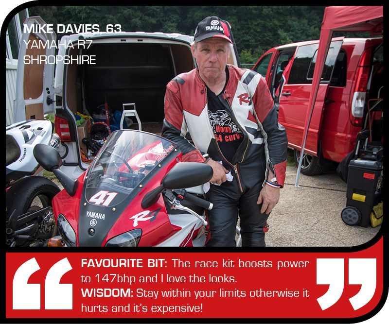 Mike Davies Yamaha YZF-R7 OW02