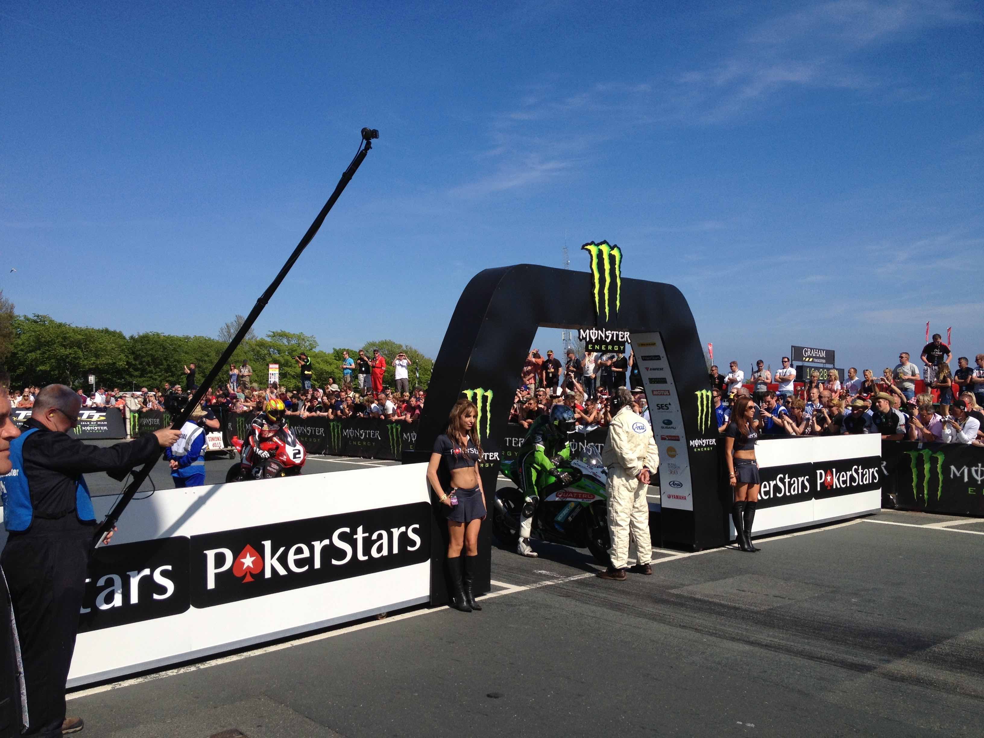 Isle of Man TT Start Line