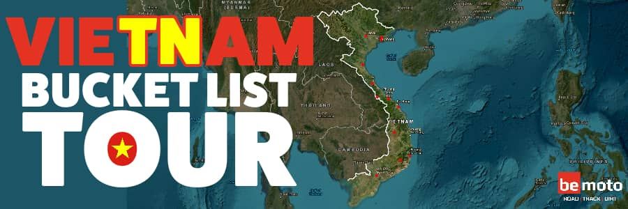 Bucket List Motorcycle Tours Vietnam Banner