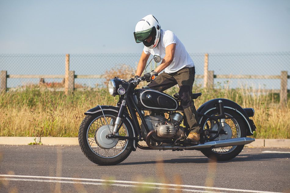 Classic BMW Motorcycle