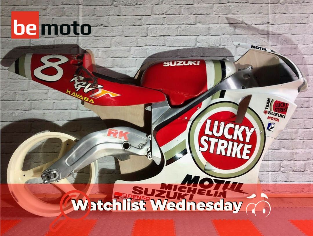 Suzuki RGV500 1993 Schwantz BeMoto Watchlist Wednesday