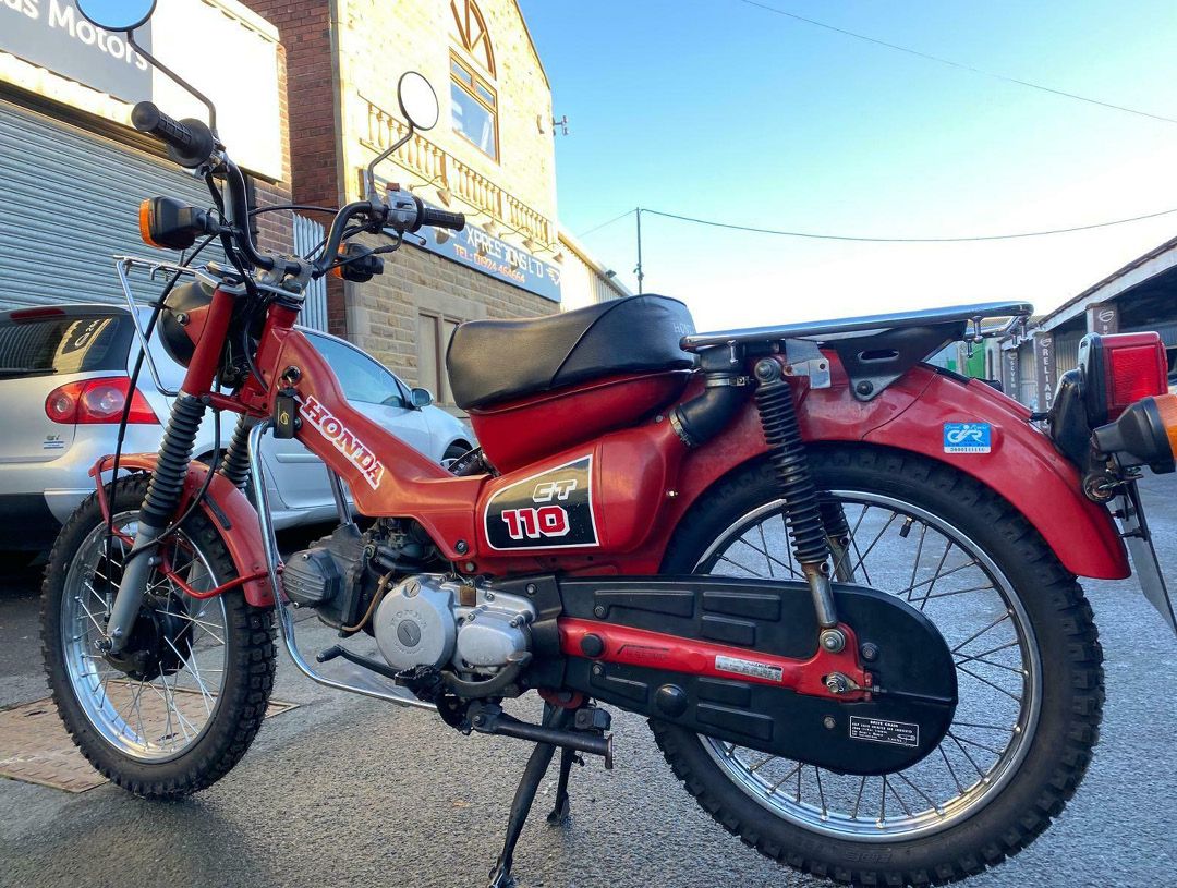 Honda CT110 postie bike 