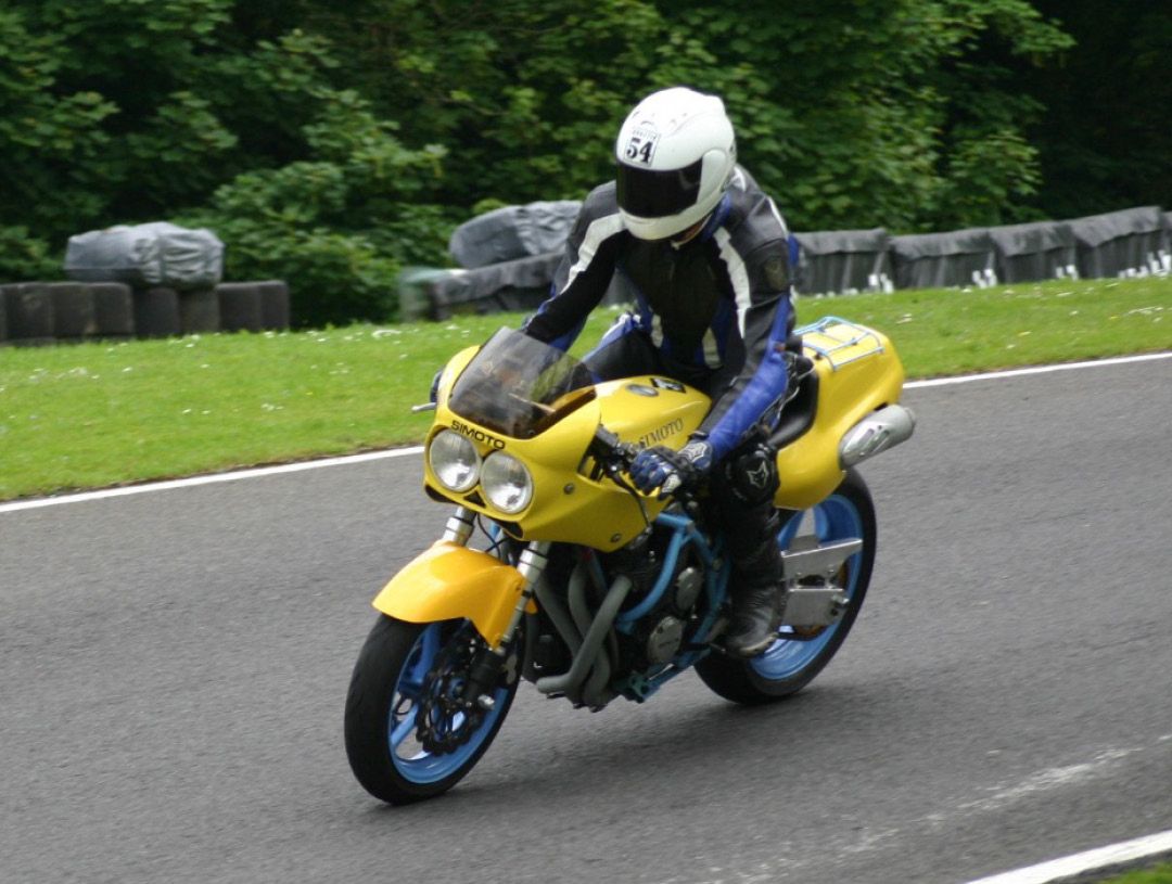 Simoto Honda CBX 750 modified bike ridden by Pete Boast