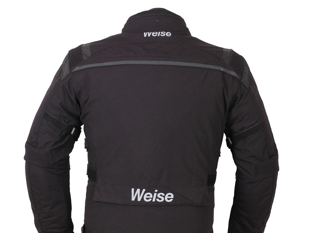 Weise Atlas Jacket in black rear view