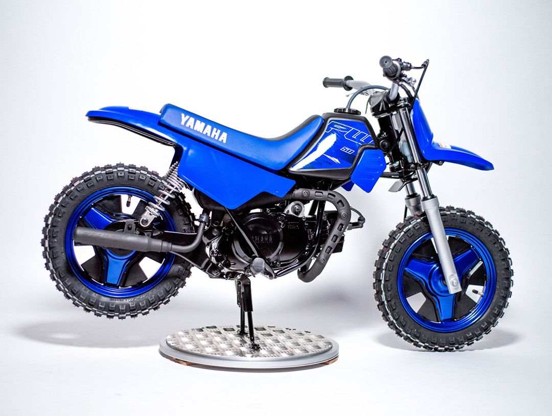 Yamaha PW50 in blue