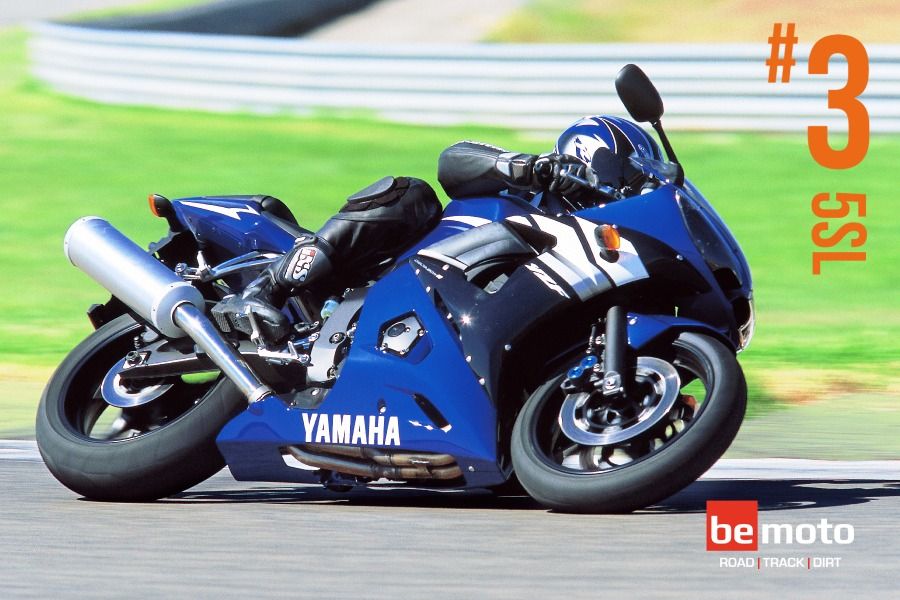 Number 3: Updated Yamaha YZF-R6 5SL (2003)