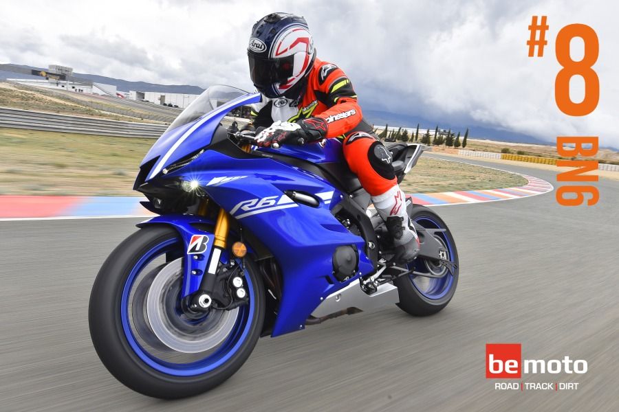 Number 8: All New & Last Yamaha YZF-R6 BN6 (2017)