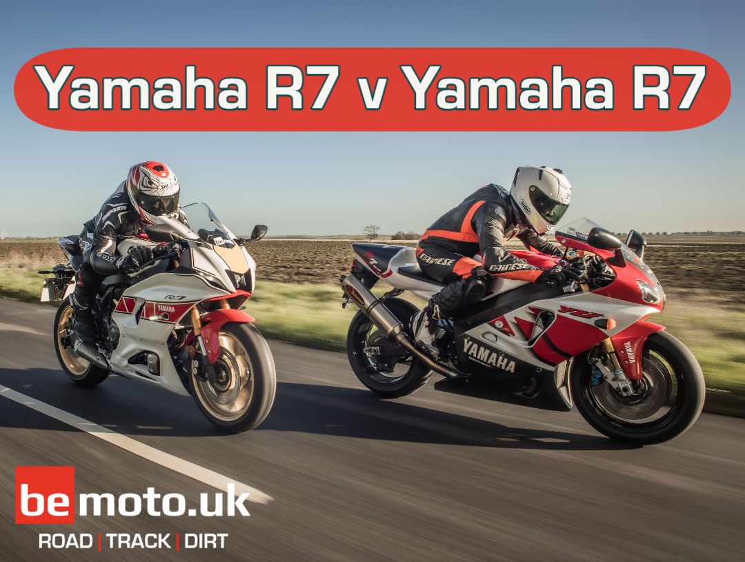 Yamaha R7 60th Anniversary action alongside OW-02