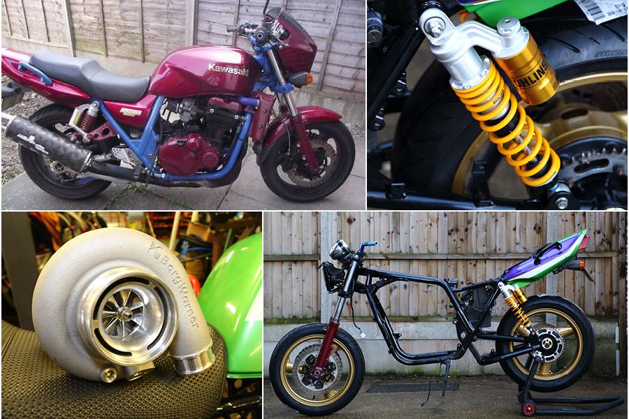 Kawasaki 1998 ZRX1100 project bike