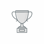 Icon depiciting award winning service from motorbike insurance specilaists, BeMoto UK