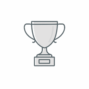 Icon depiciting award winning service from motorbike insurance specilaists, BeMoto UK