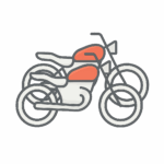 Multi bike insurance discount icon by motorbike insurance specialists, BeMoto uk