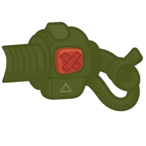 Stylised illustration of a motorcycle horn taped down so it sounds immediately when the bike is turned on as a theft deterrent.