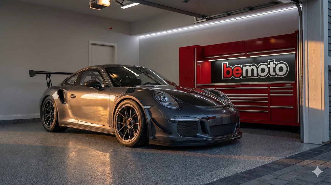 Track car stored in a garage for SORN and Laid Up Insurance for Cars