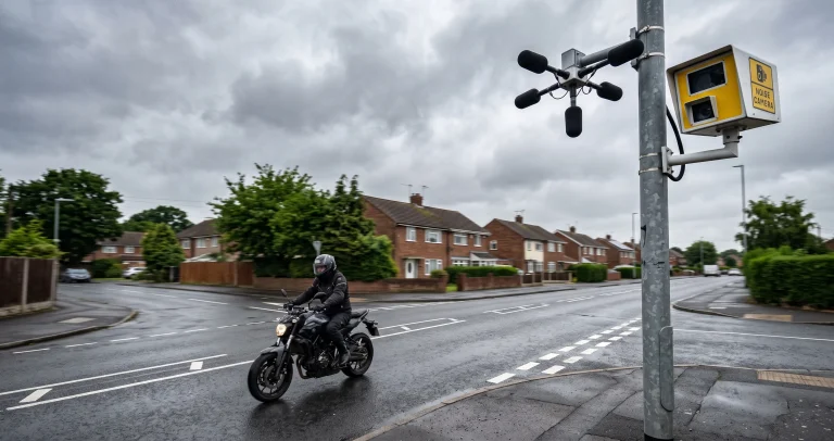 Section 59 motorcycle seizure vs noise camera enforcement on UK road