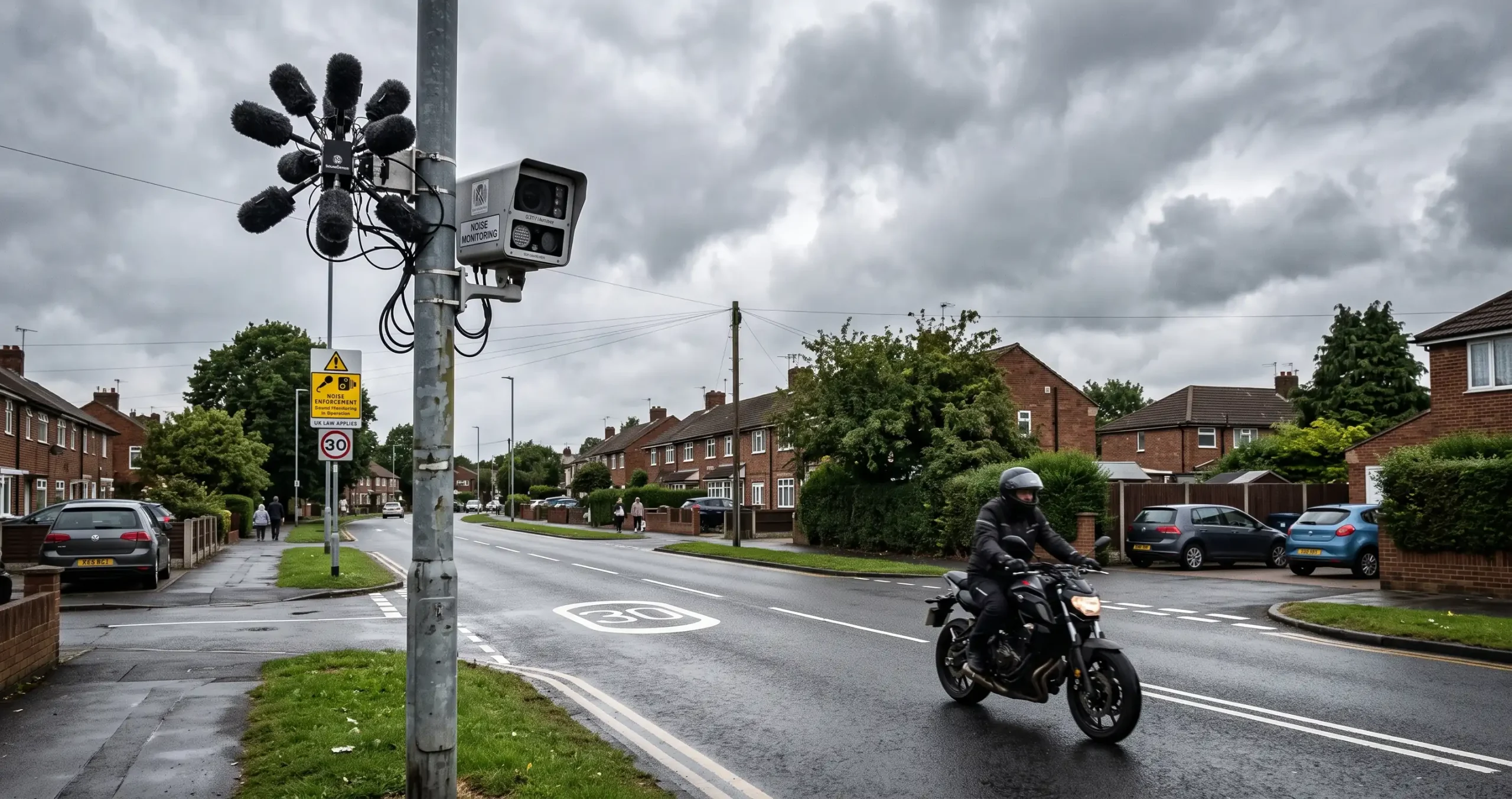 Section 59 motorcycle seizure vs noise camera enforcement on UK road