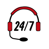 10 24_7 uk based service (2)-67f66510c1d10 Icon of a headset with 24/7