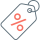 Offers and discounts icon by motorbike insurance specialists BeMoto UK